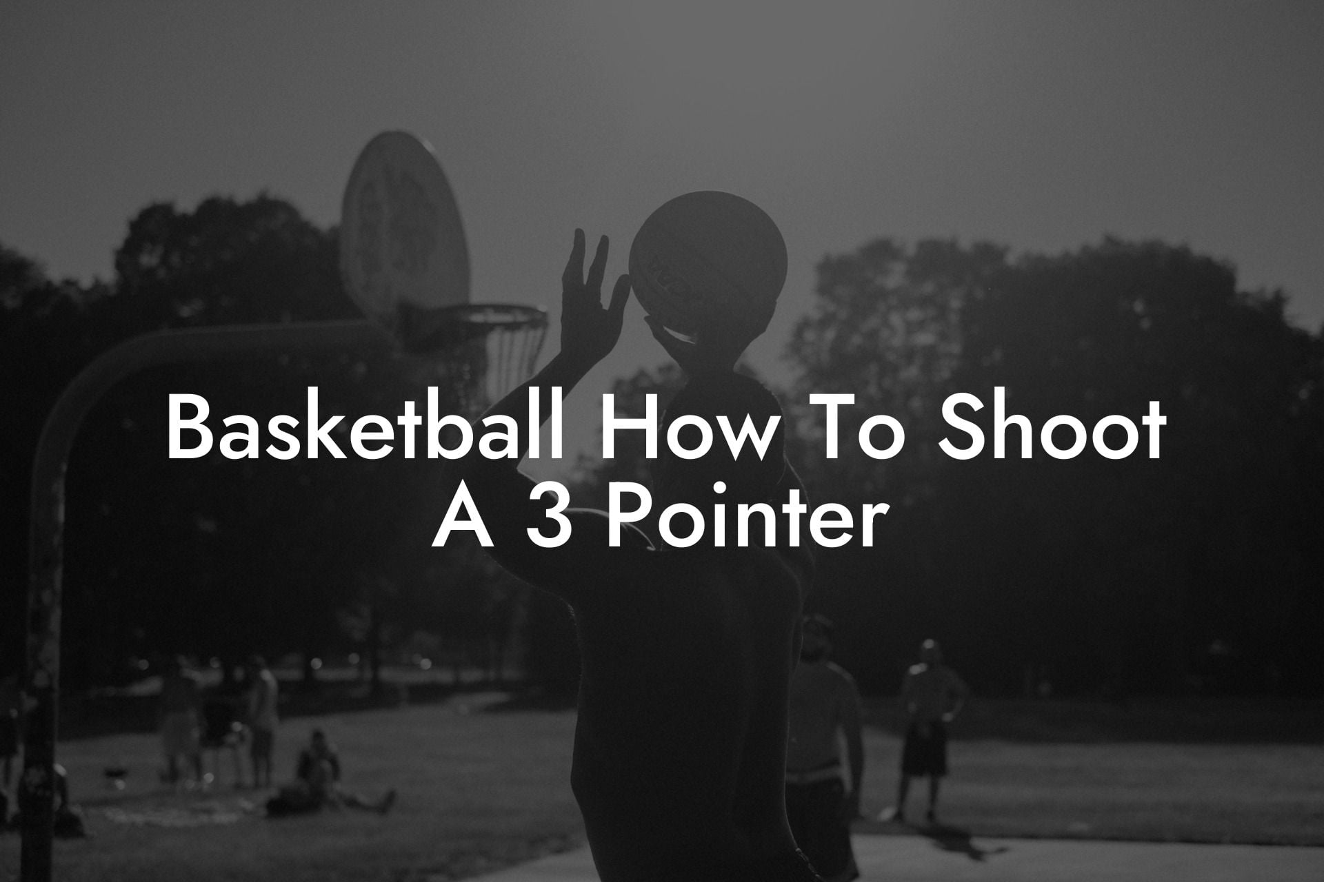 Basketball How To Shoot A 3 Pointer Coach Alex Basketball Coaching