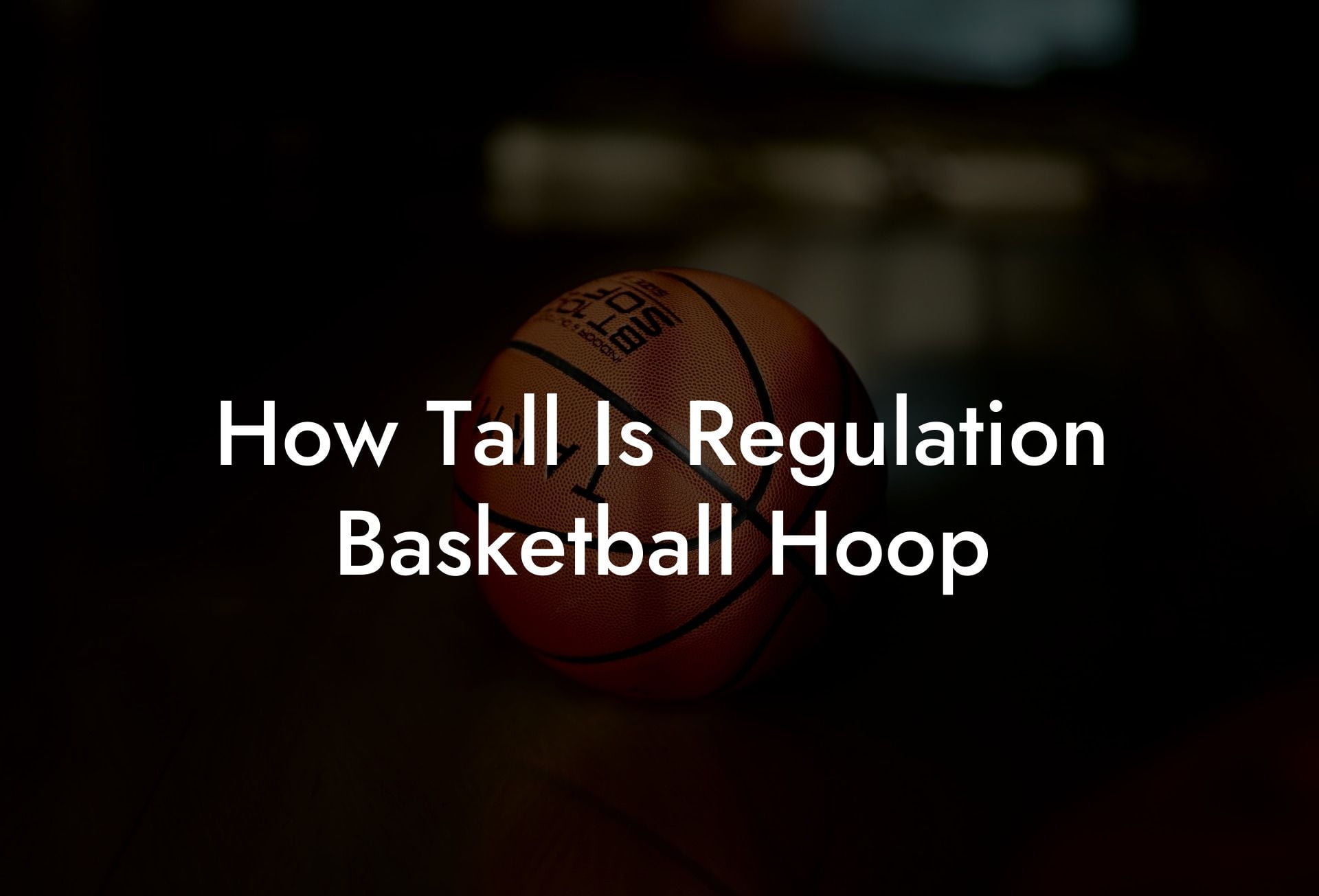 How Tall Is Regulation Basketball Hoop Coach Alex Basketball