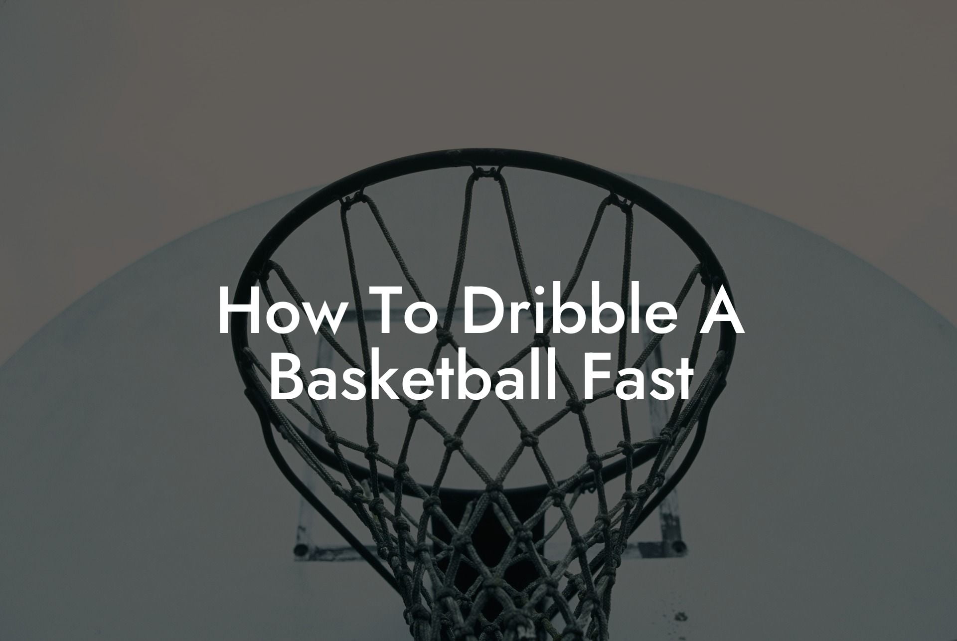 How To Dribble A Basketball Fast - Coach Alex Basketball