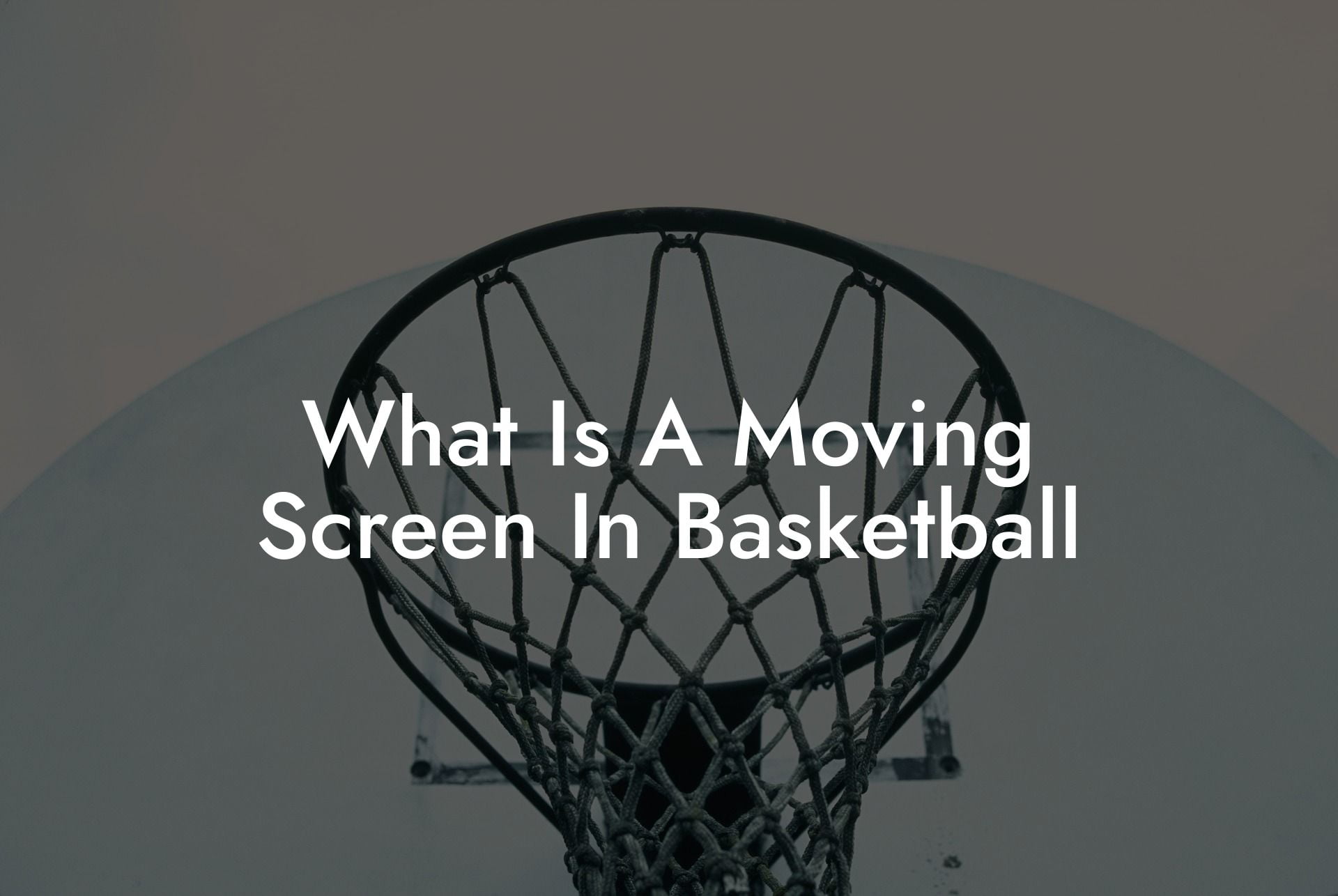 What Is A Moving Screen In Basketball Coach Alex Basketball